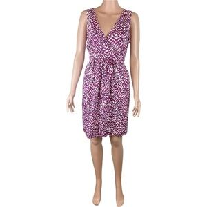 Motherhood Maternity Sleeveless Patterned Dress